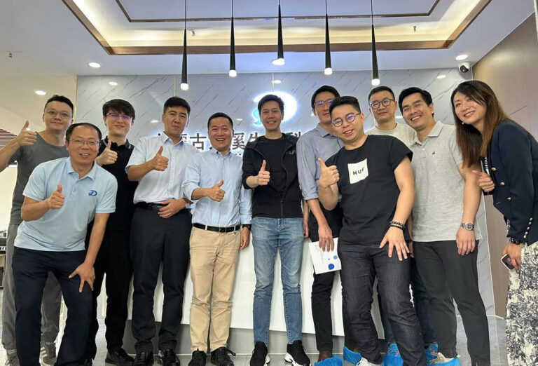 Visiting Daxi Biotech in Inner Mongolia